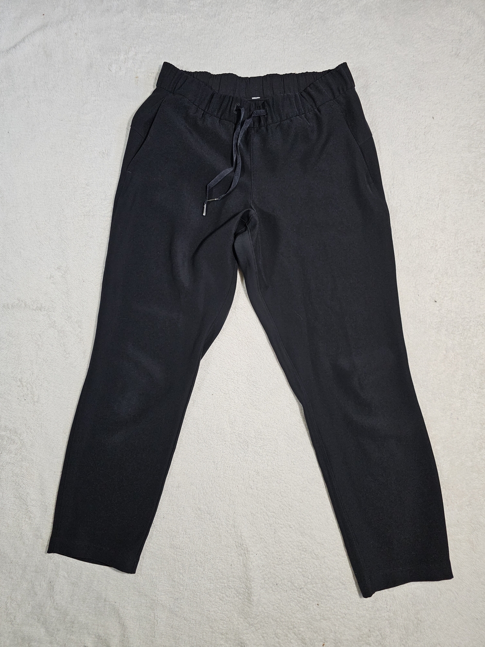 Lululemon On The Fly Pant Woven Black Jogger Sz 8